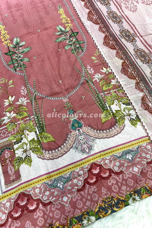 JADE BLISS COTTON HAND EMBROIDERED COLLECTION | P-0103