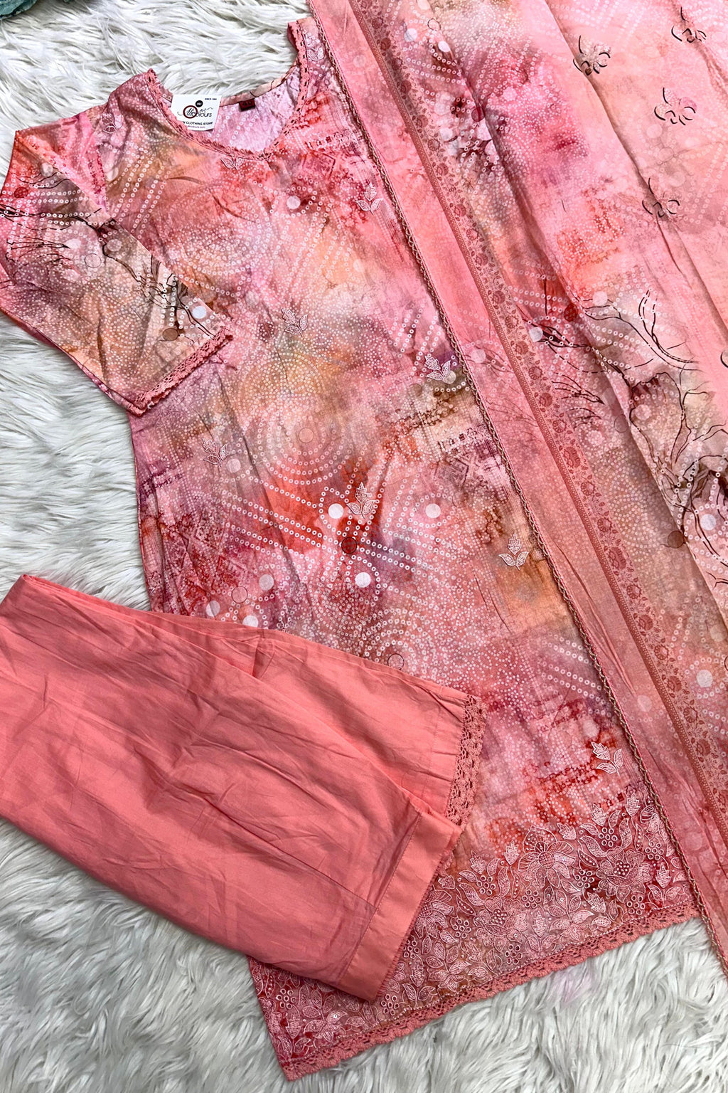 FLORAL COTTON STITCHED COLLECTION | 916