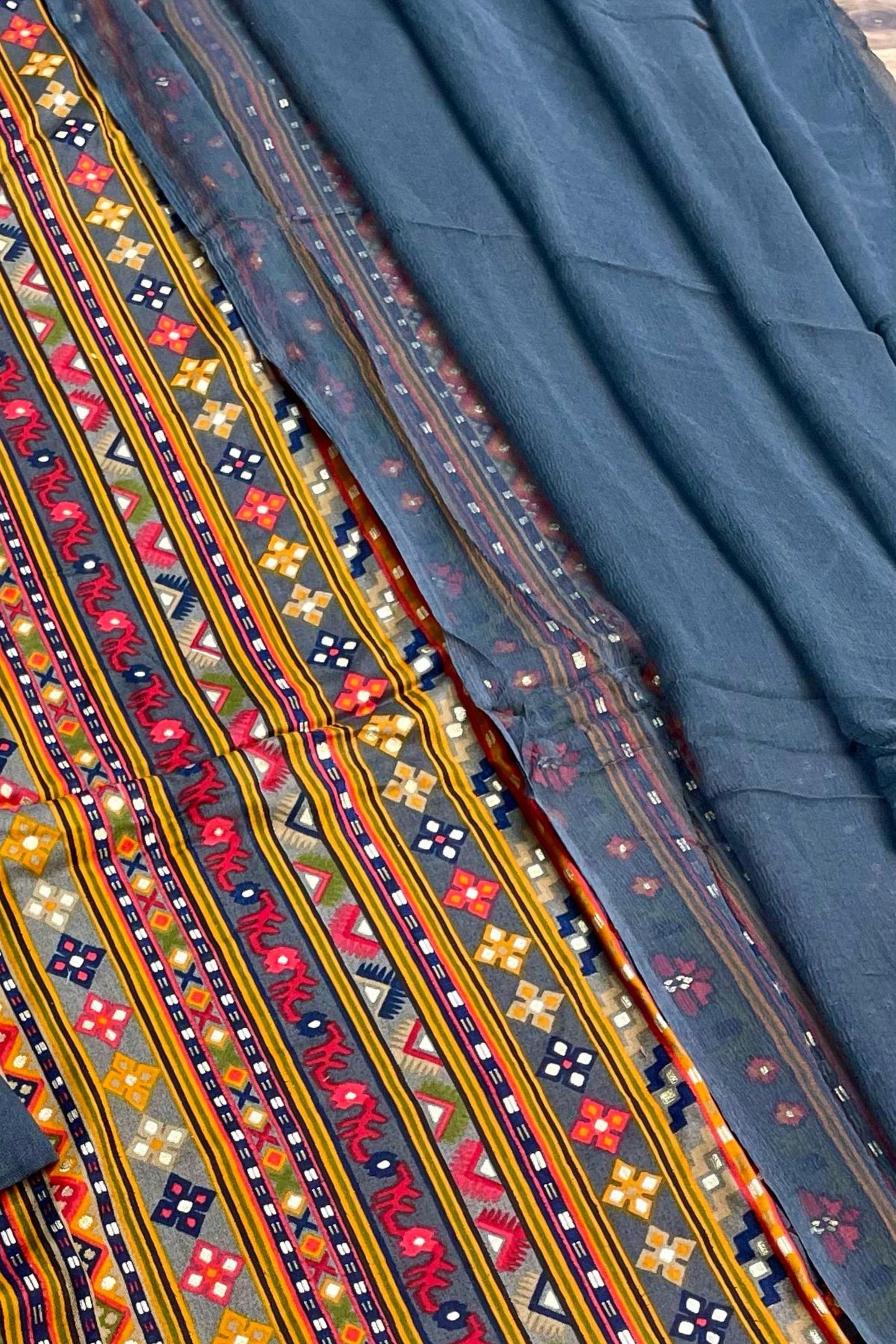 PURE RAYON BANDHEJ BANDANI COLLECTION | 004
