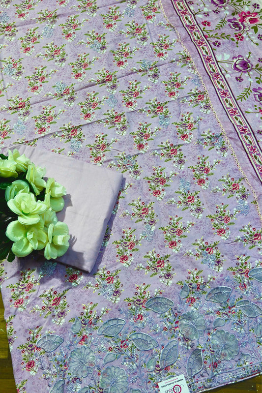 RAYON COTTON EMBROIDERED PERFECTION | 9986
