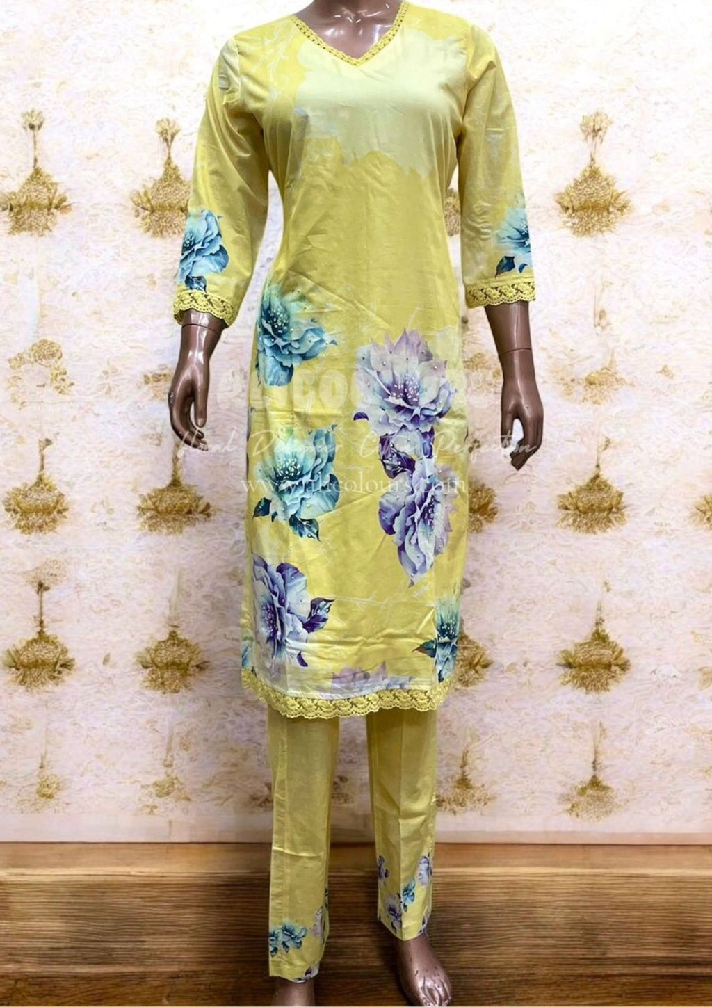FLORAL COTTON STITCHED COLLECTION | 912