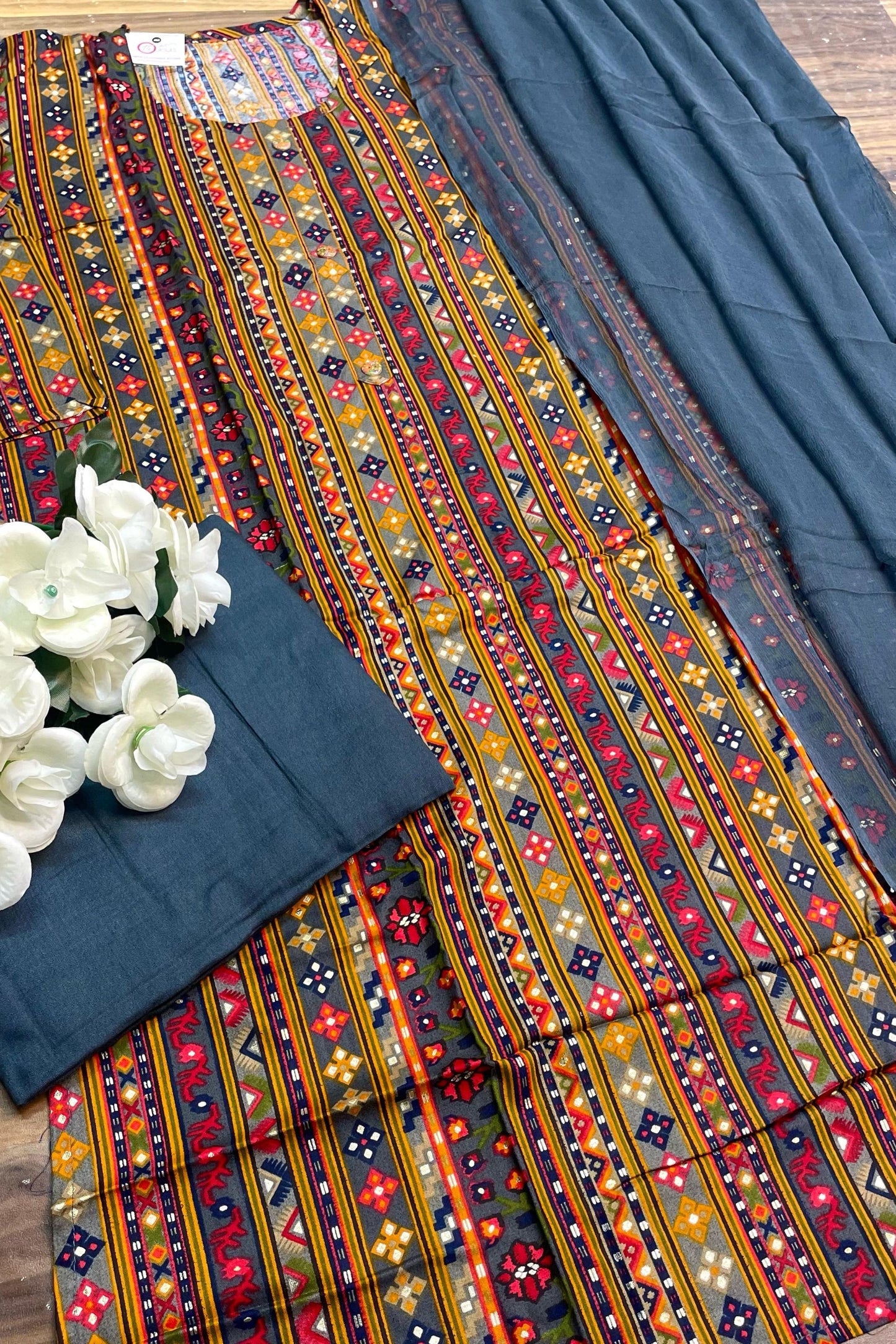 PURE RAYON BANDHEJ BANDANI COLLECTION | 004
