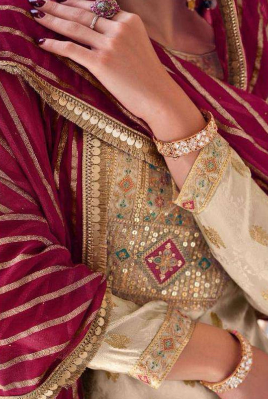 KANJIVARAM TISSUE SILK EMBROIDERED PERFECTION | 2049