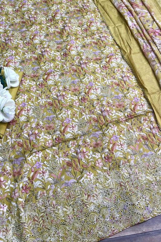 PURE COTTON EMBROIDERED PERFECTION | 1011