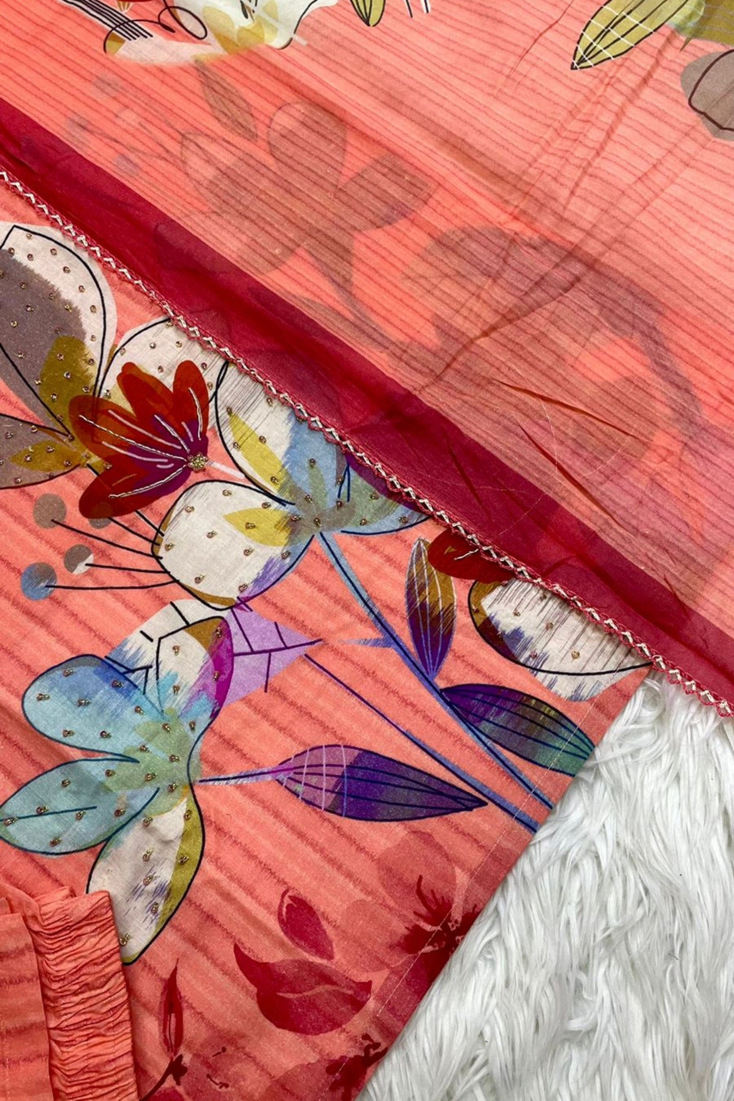 FLORAL COTTON STITCHED COLLECTION | 911