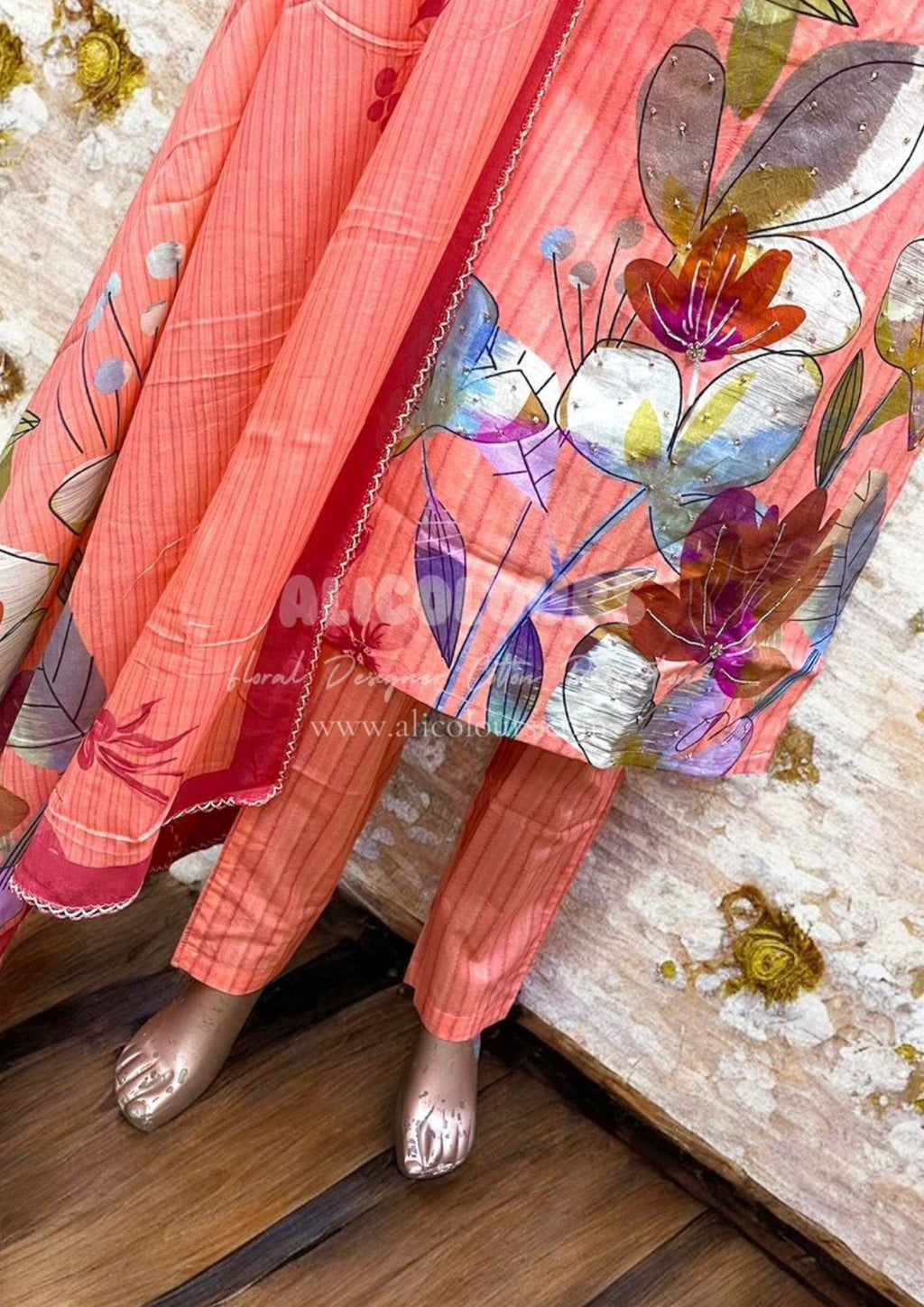 FLORAL COTTON STITCHED COLLECTION | 911