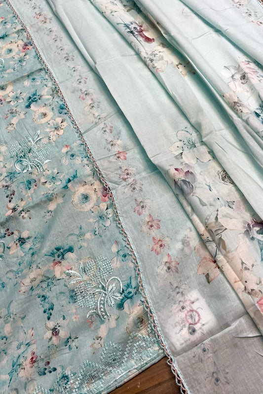 PURE COTTON EMBROIDERED PERFECTION