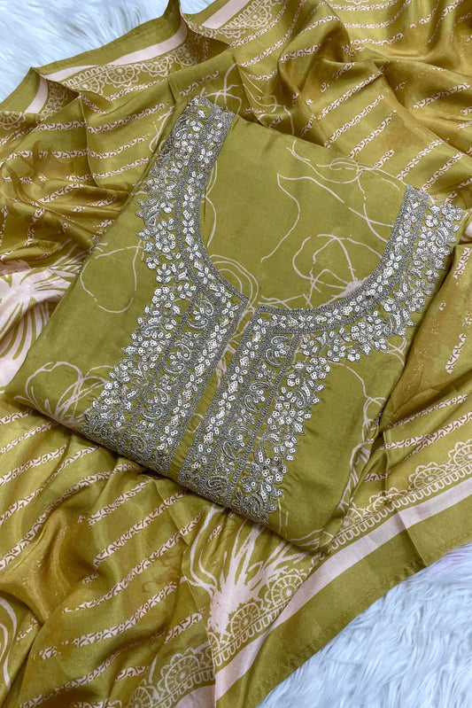 PURE MUSLIN AARI EMBROIDERED COLLECTION | 005
