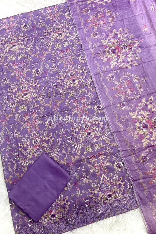 CAMBRIC COTTON CHIKAN WORK PERFECTION | 7730-01