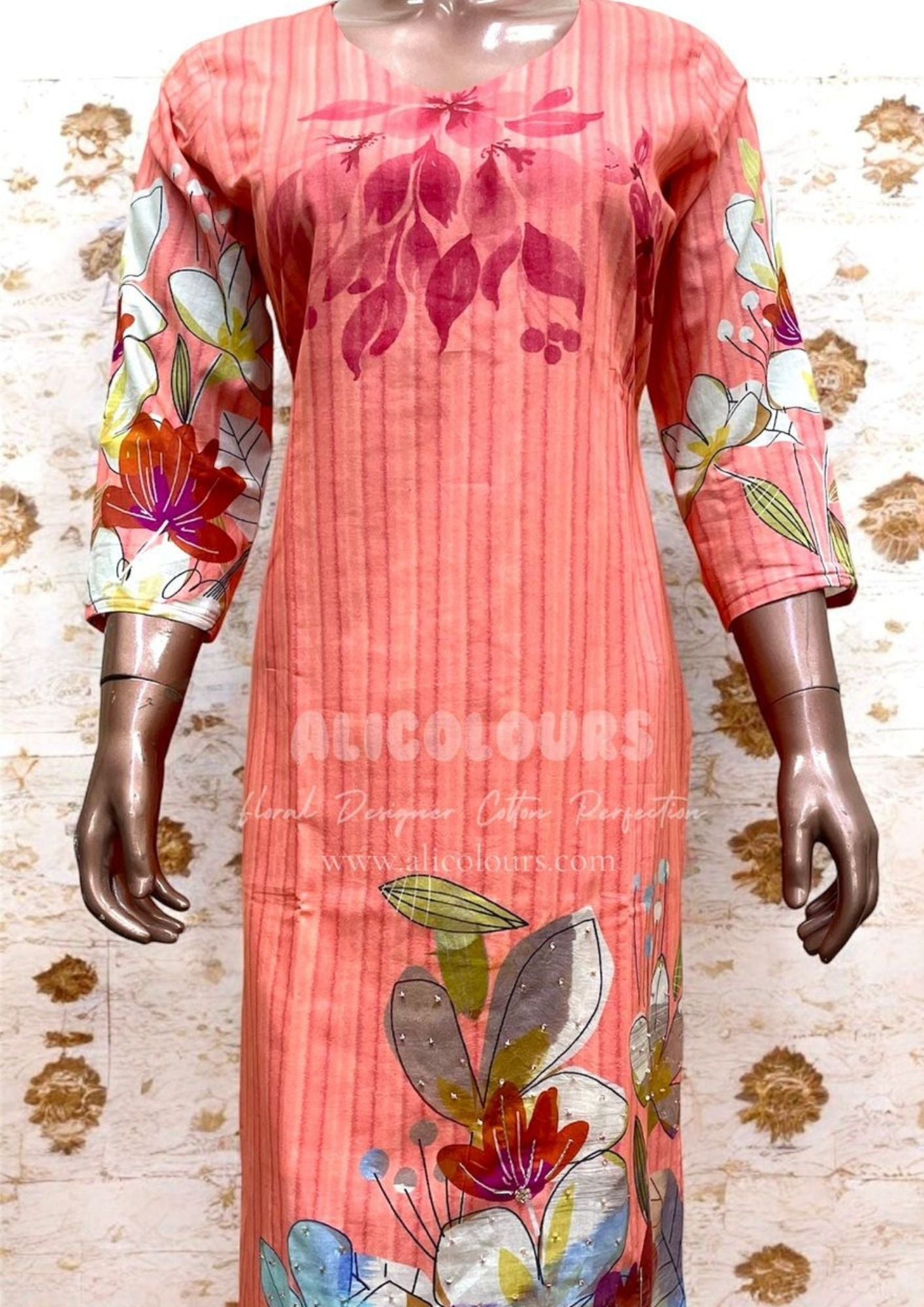 FLORAL COTTON STITCHED COLLECTION | 911