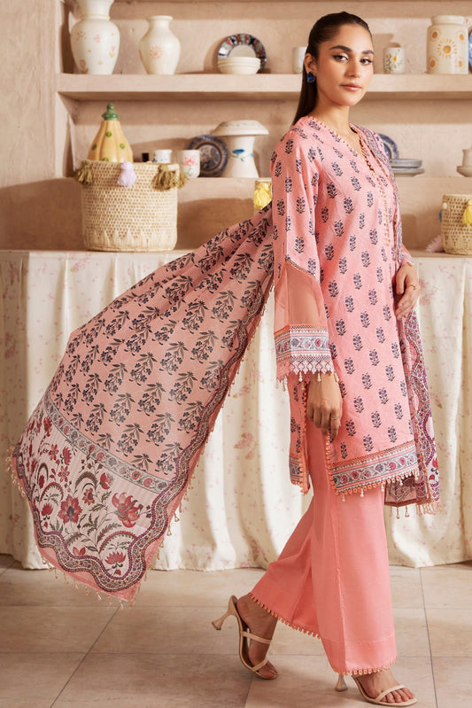 LUXURY 3 PIECE UN-STITCHED LAWN DIGITAL COLLECTION