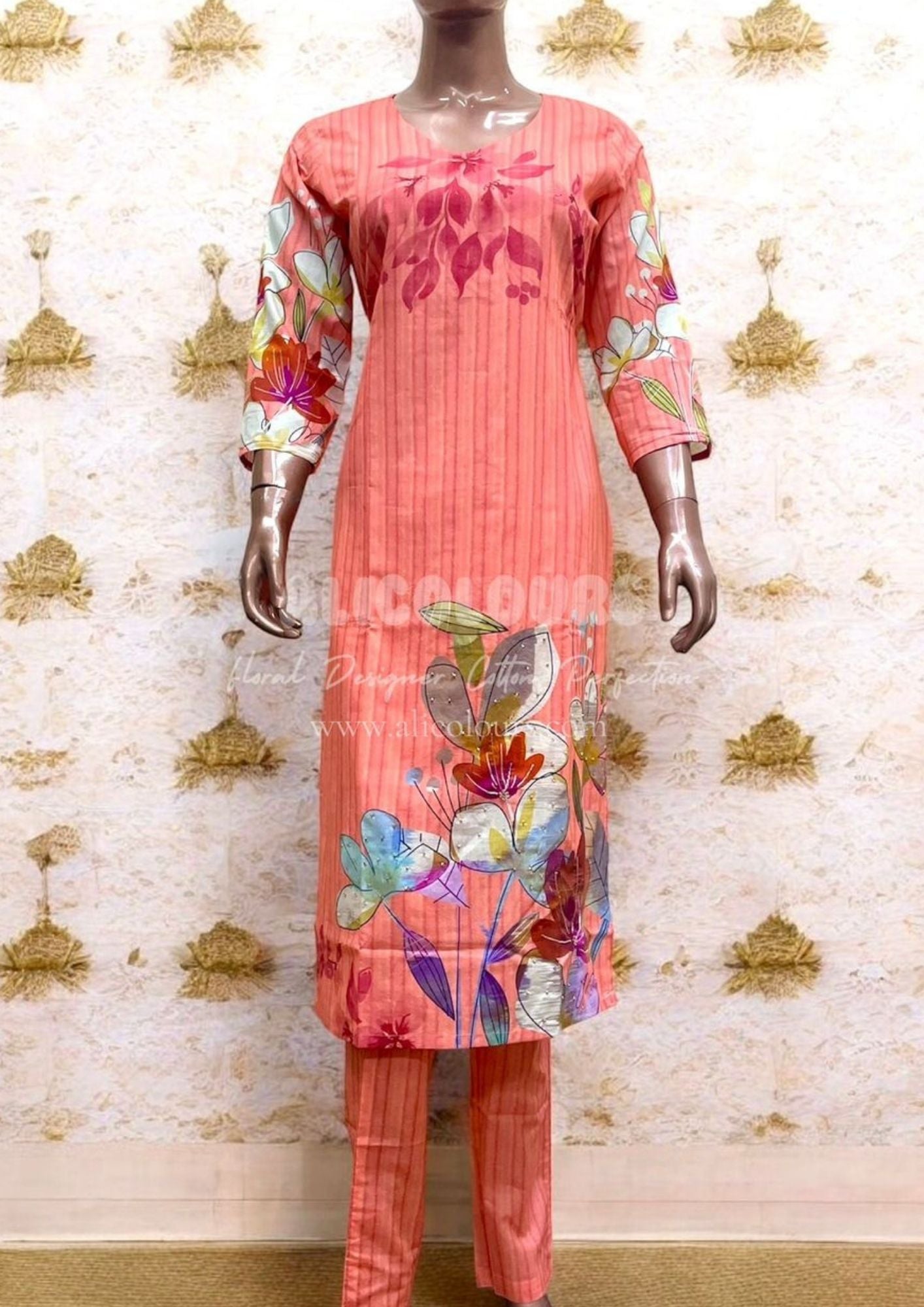 FLORAL COTTON STITCHED COLLECTION | 911