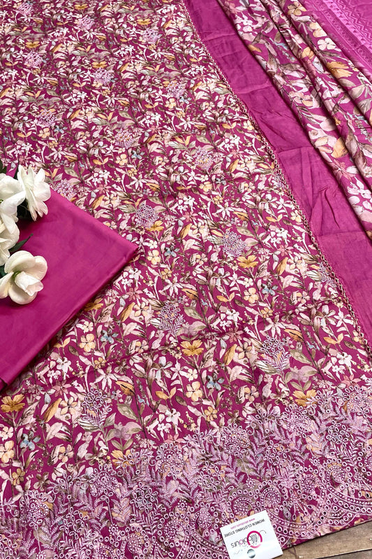 PURE COTTON EMBROIDERED PERFECTION | 1014