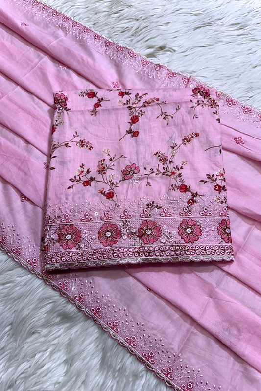 PREMIUM COTTON EMBROIDERED PERFECTION | N-296