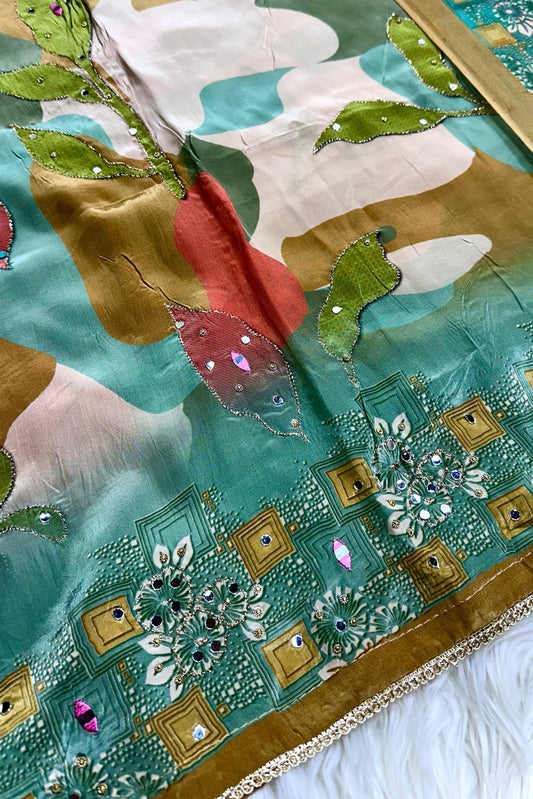 CREPE SILK HAND WORK COLLECTION