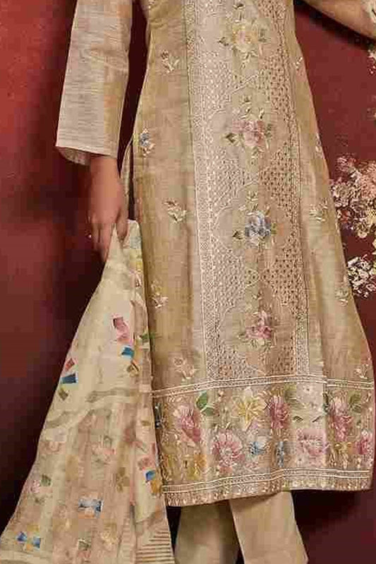 TANISHQ RESHAM EMBROIDERED SILK COLLECTION | 15925