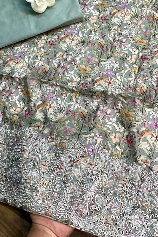 PURE COTTON EMBROIDERED PERFECTION | 1010