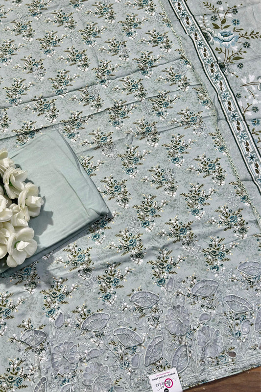 RAYON COTTON EMBROIDERED PERFECTION | 9987