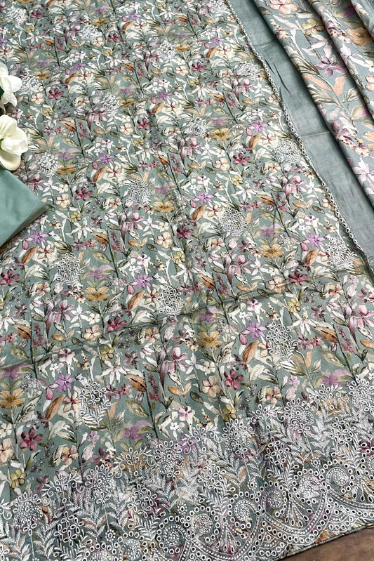 PURE COTTON EMBROIDERED PERFECTION | 1010