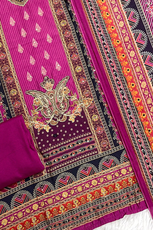 MUSLIN AARI EMBROIDERED COLLECTION | 703