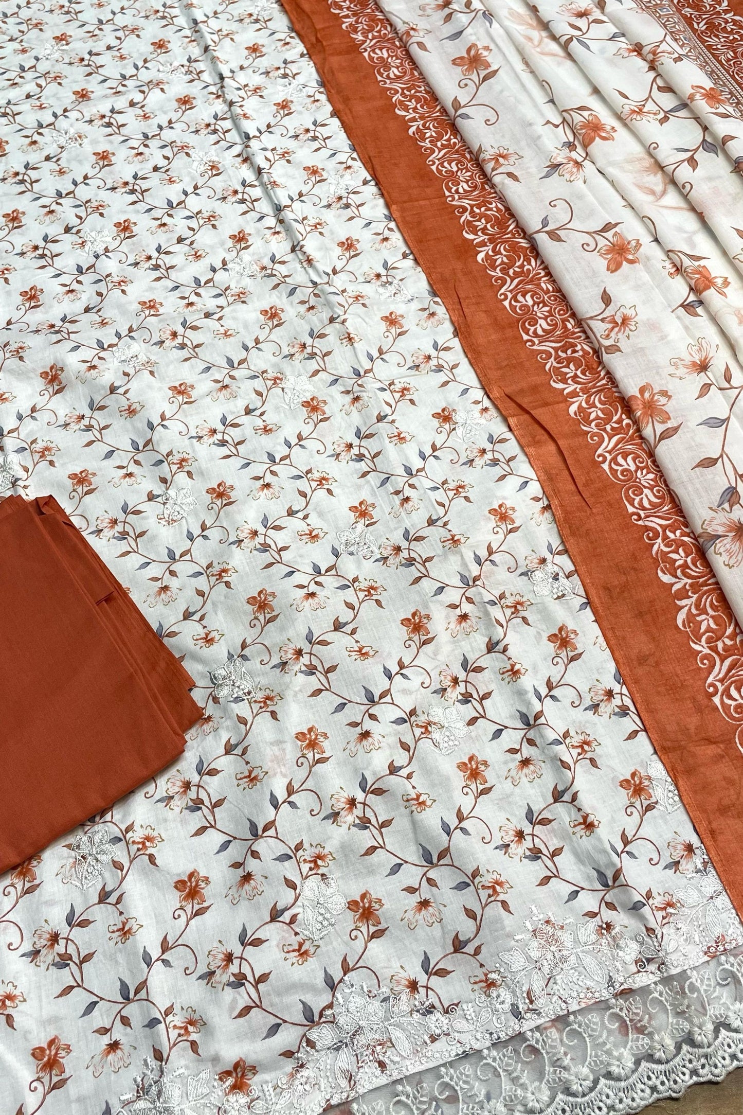 PURE COTTON EMBROIDERED PERFECTION