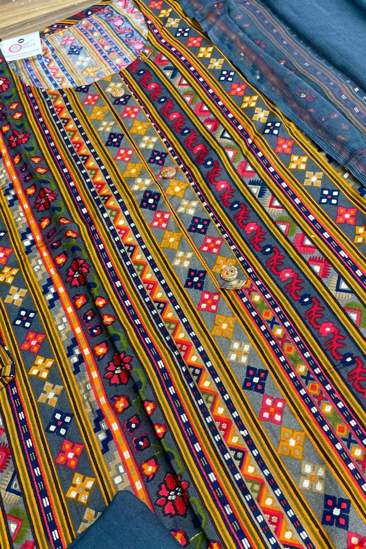 PURE RAYON BANDHEJ BANDANI COLLECTION | 004