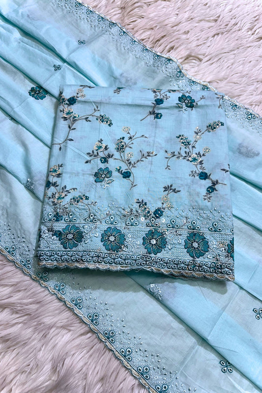 PREMIUM COTTON EMBROIDERED PERFECTION | N-298