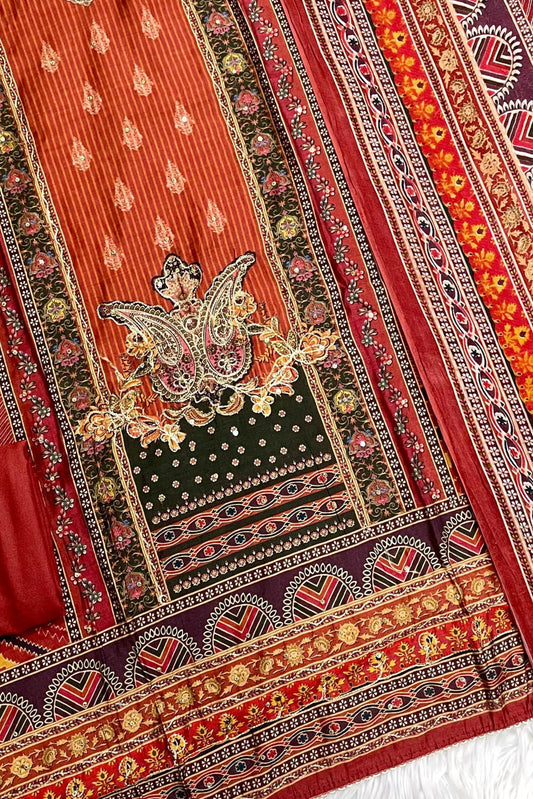 MUSLIN AARI EMBROIDERED COLLECTION | 704