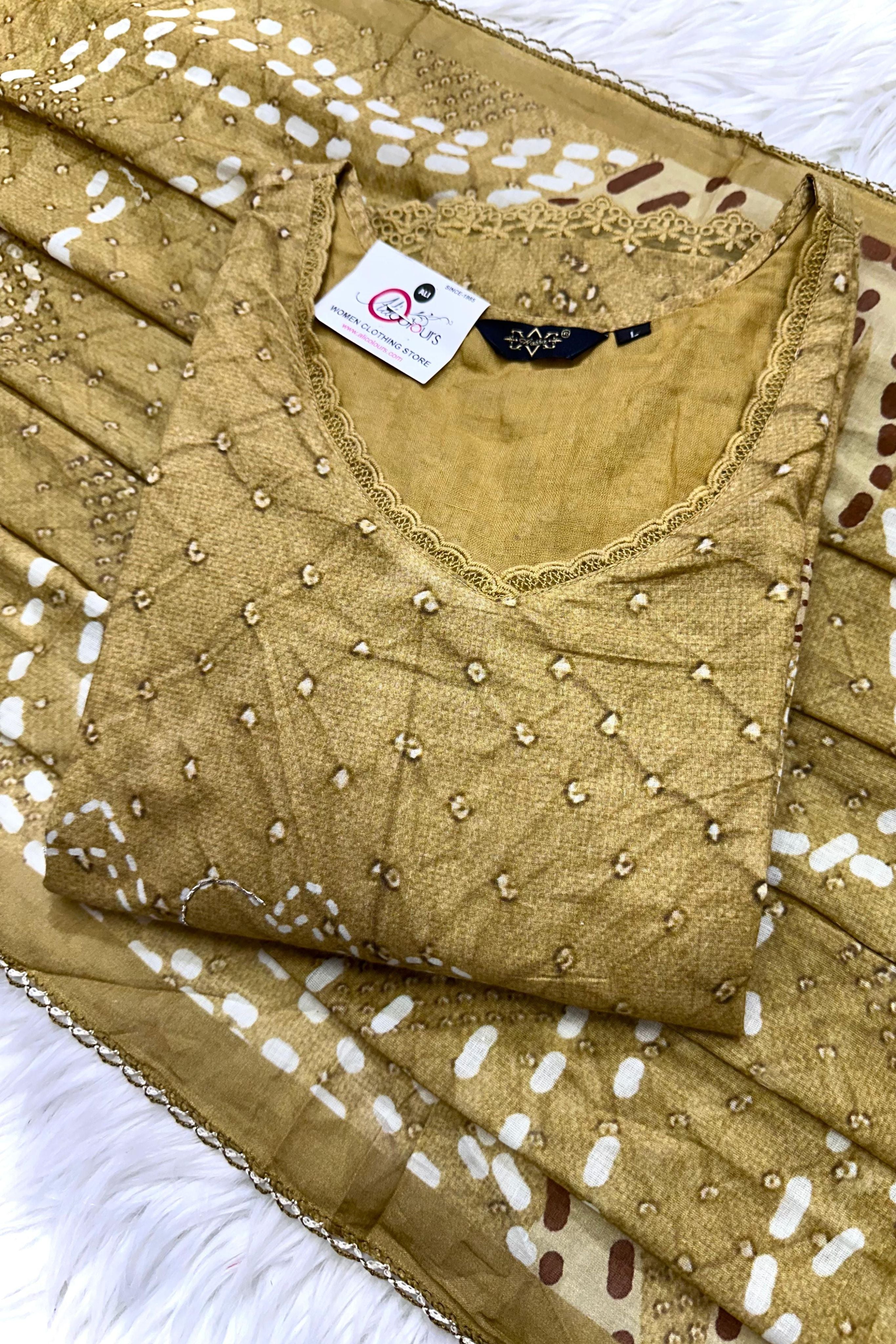 FLORAL COTTON STITCHED COLLECTION | 913