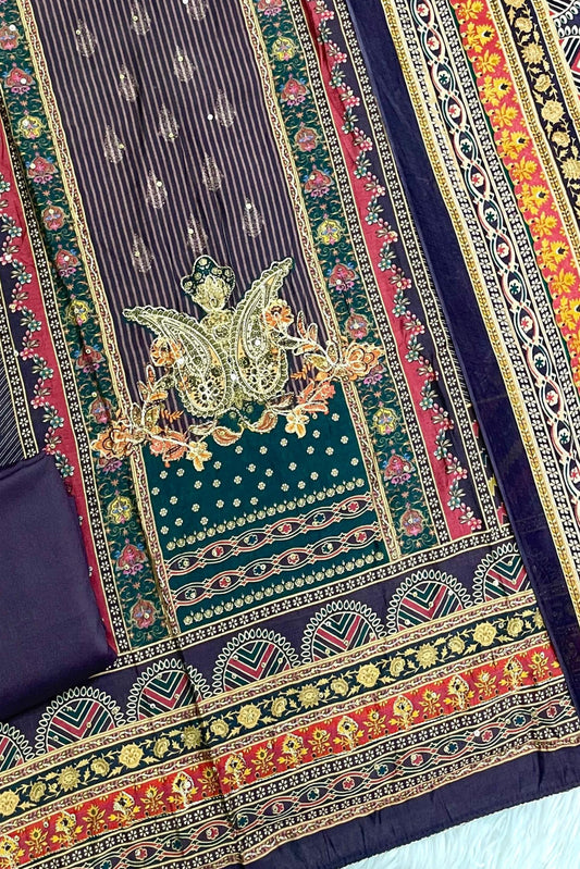 MUSLIN AARI EMBROIDERED COLLECTION | 702
