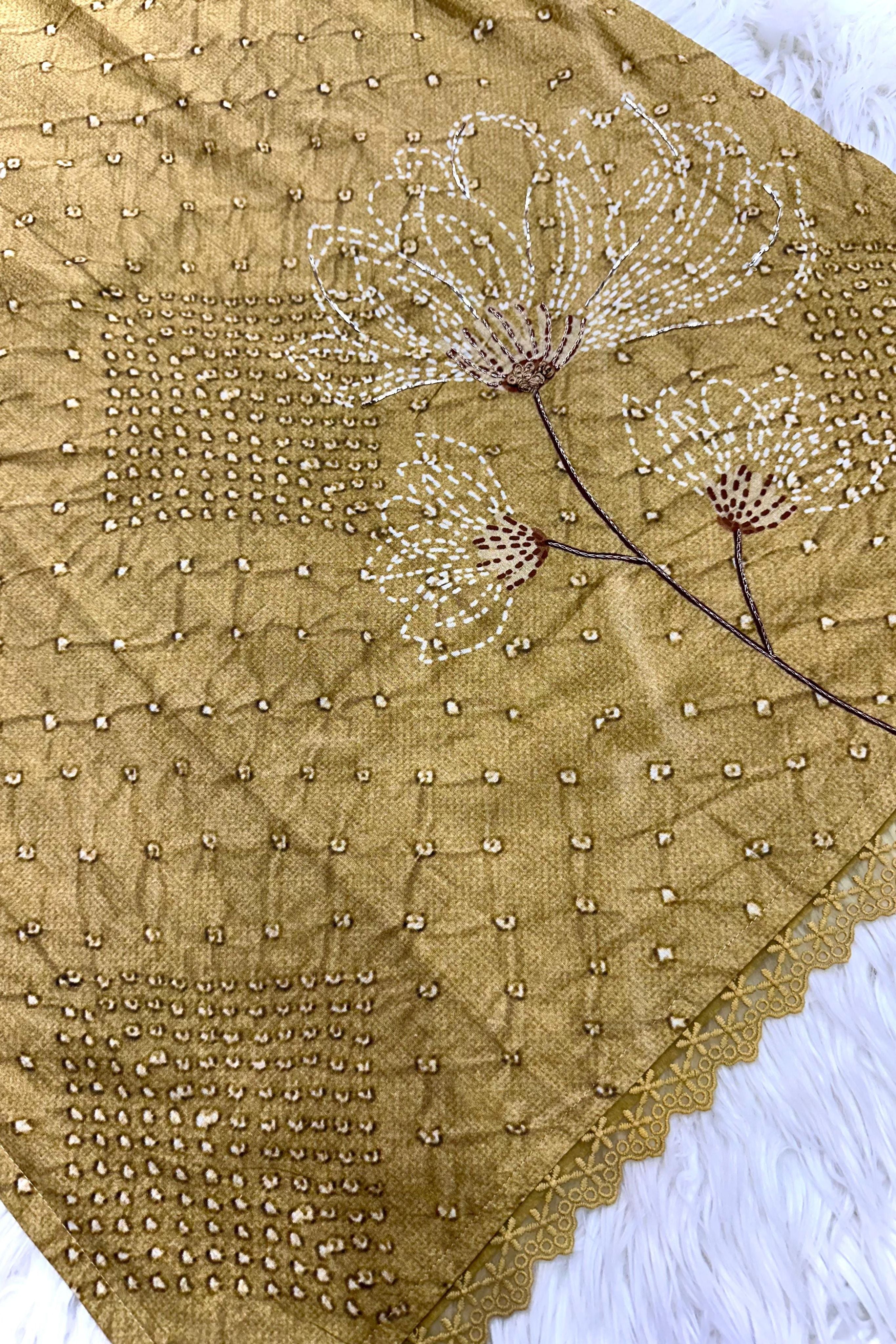 FLORAL COTTON STITCHED COLLECTION | 913