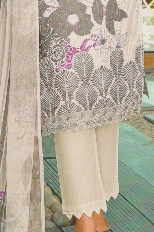 LAWN COTTON EMBROIDERED PERFECTION | 73273-C