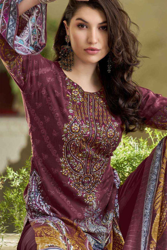 VISCOSE RAYON EMBROIDERED COLLECTION | 5003