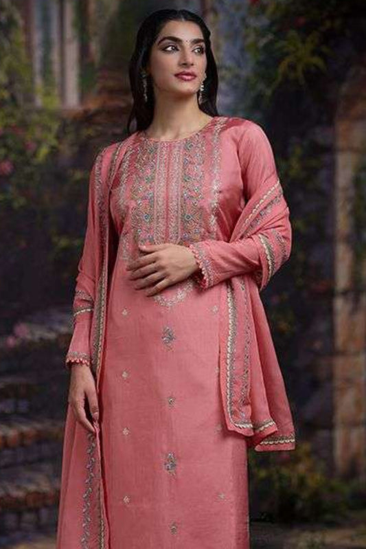 SHAYA FANCY EMBROIDERED SILK COLLECTION | 1108-A