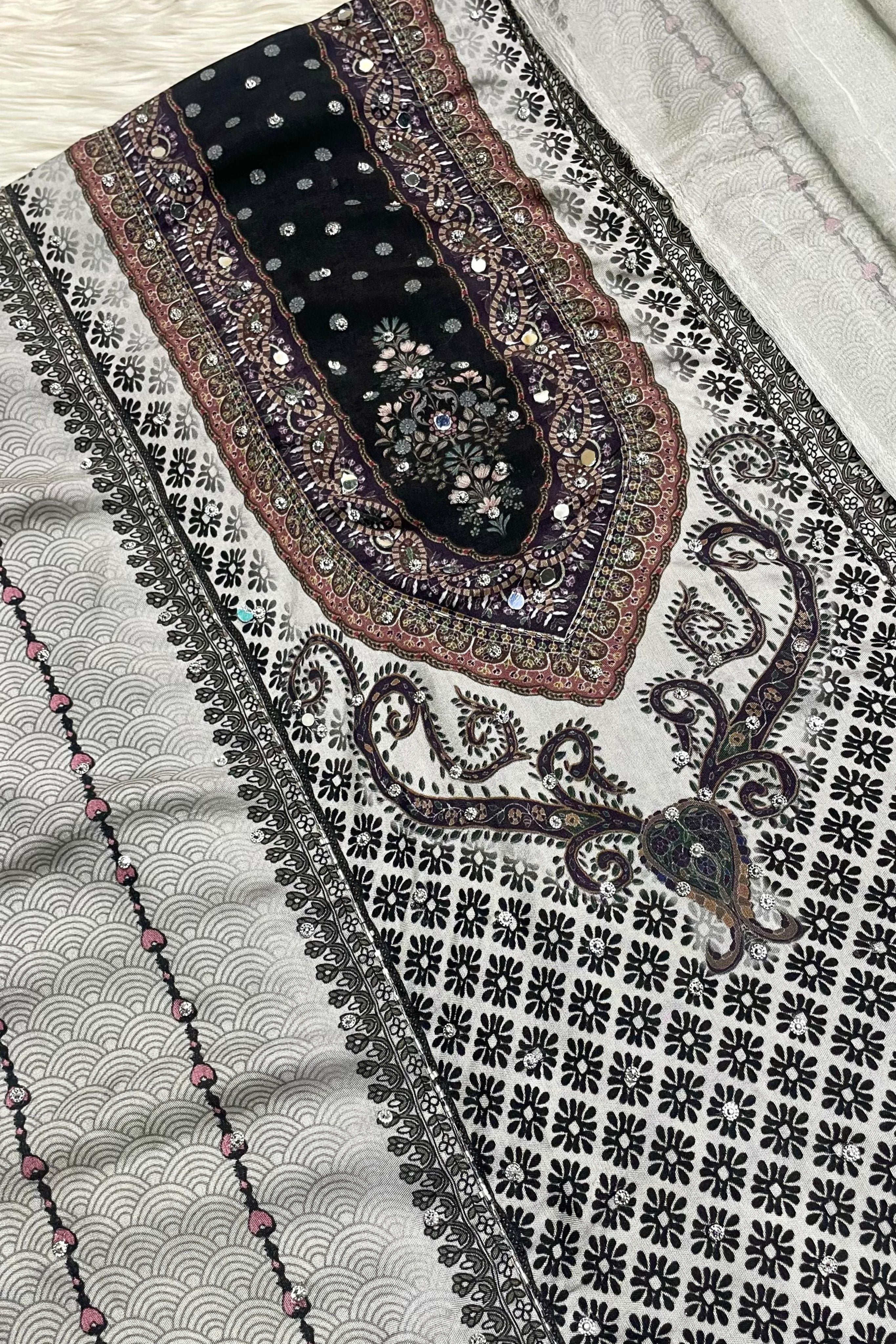 PREMIUM MUSLIN HANDWORK COLLECTION | P-001