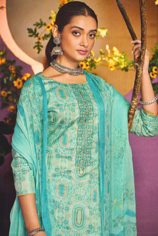 PREMIUM JAAM COTTON EMBROIDERED COLLECTION | 27006