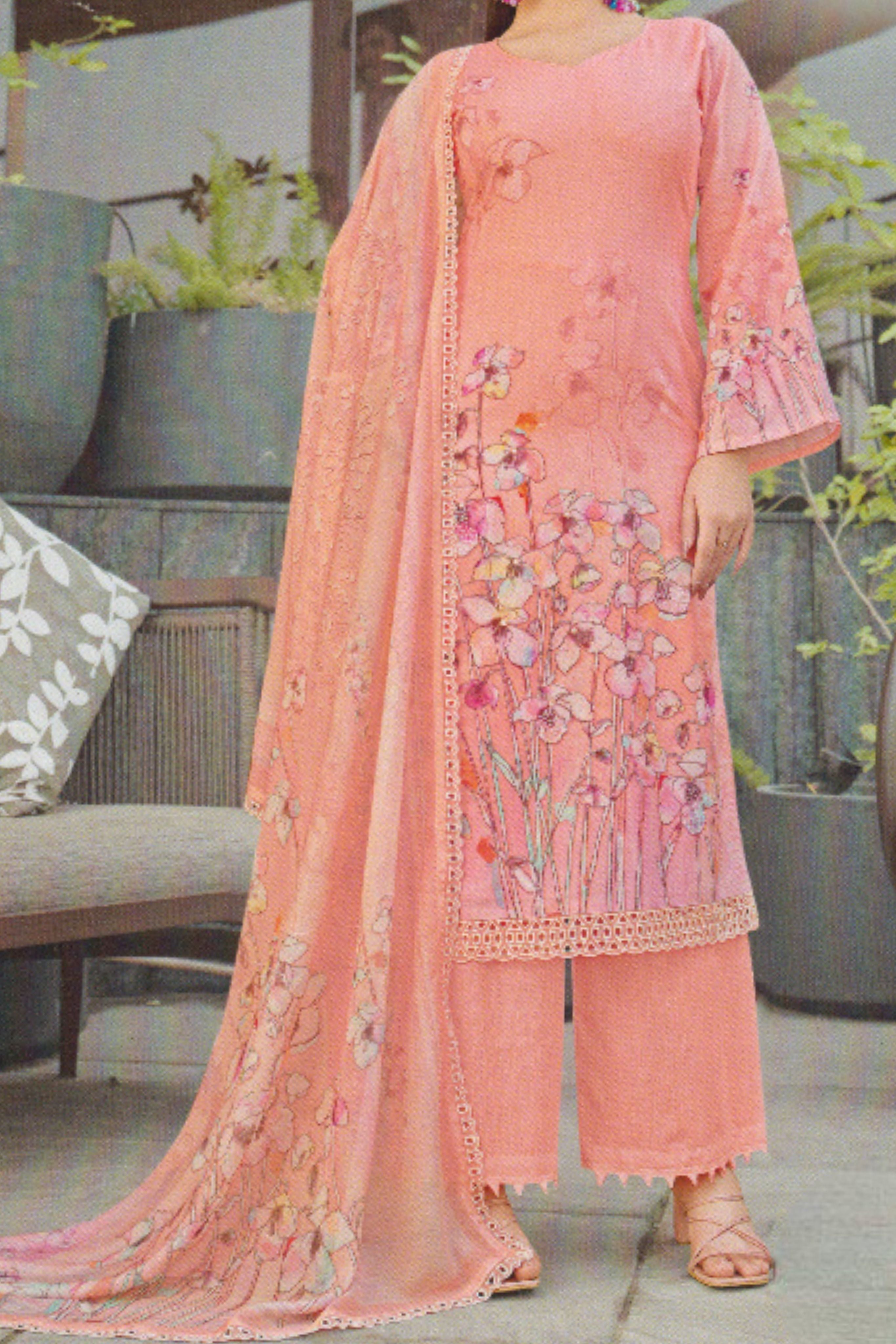 EMBROIDERED MAL MAL COTTON COLLECTION | 73246-D