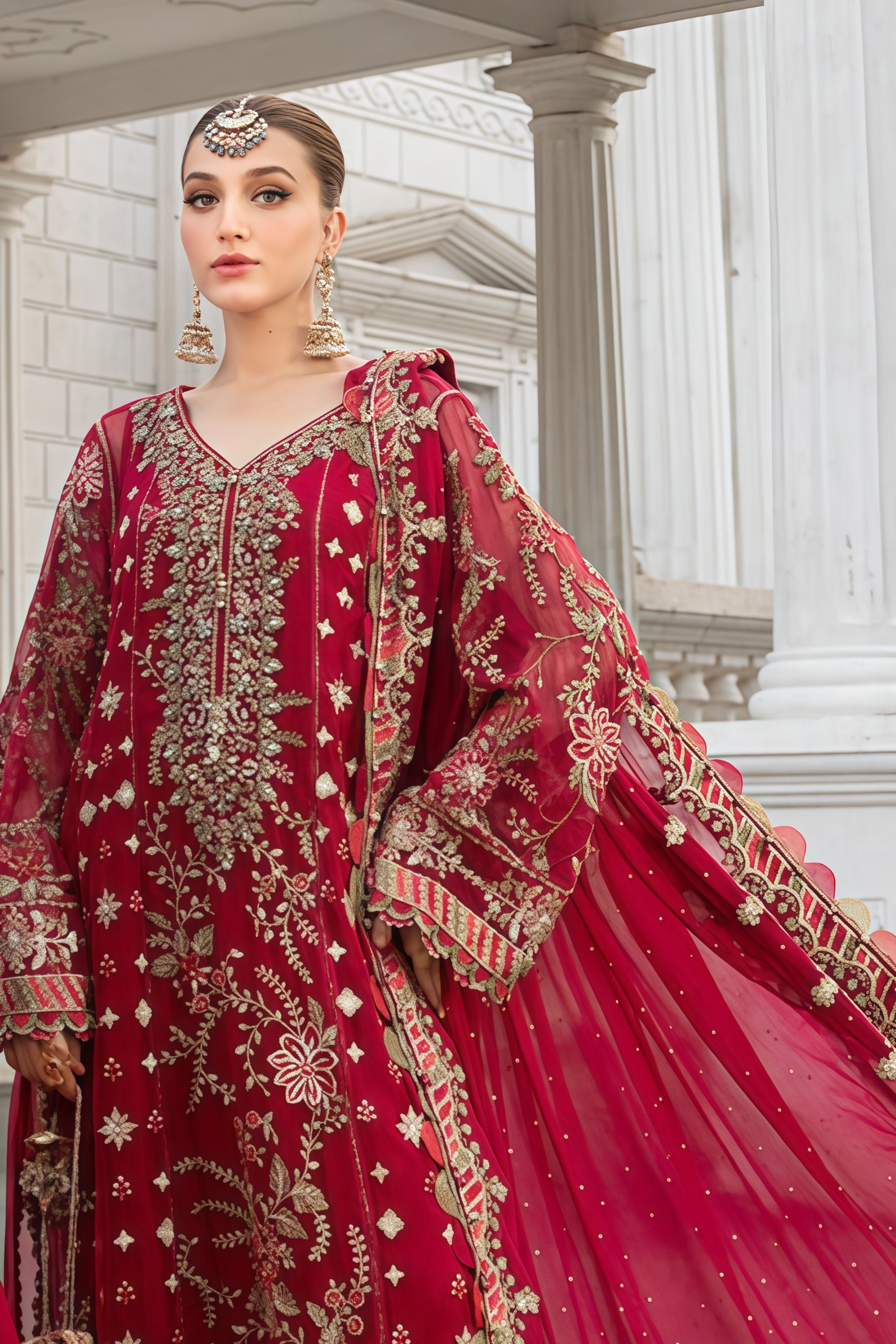 LUXURY CHIFFON ETHNIC PARTY WEAR COLLECTION | B-00991