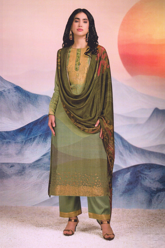 PAVTIRA SILK JACQUARD COLLECTION | NE-1007-D