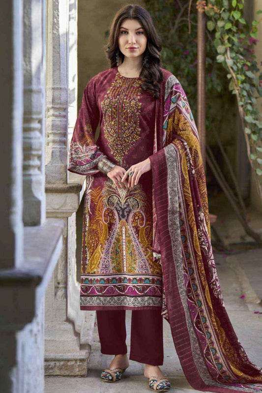 VISCOSE RAYON EMBROIDERED COLLECTION | 5003