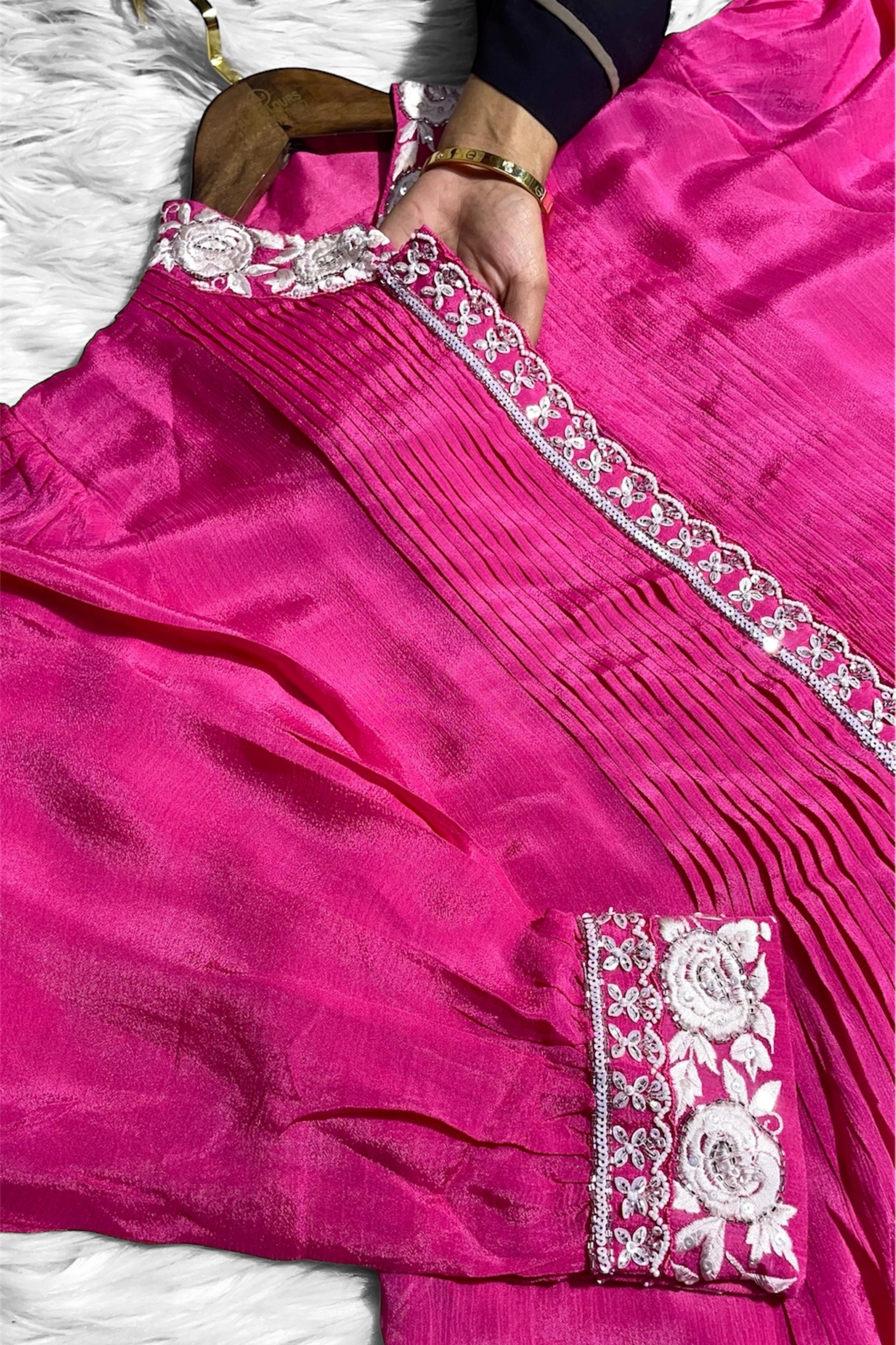 PINK CHINON CO-ORDS SET COLLECTION