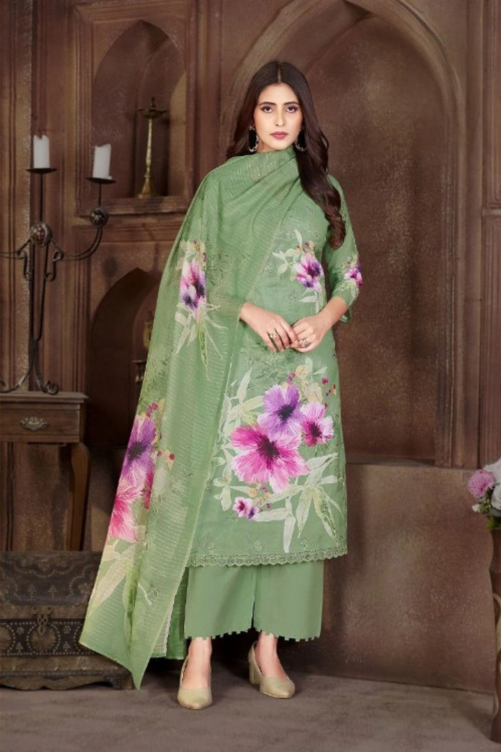 COTTON EMBROIDERED COLLECTION | 73280-B