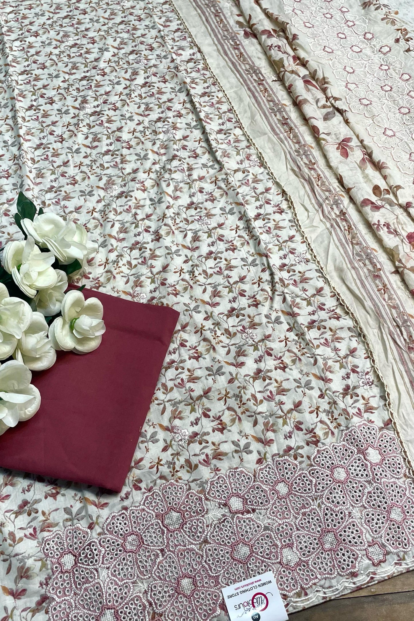 PURE COTTON EMBROIDERED COLLECTION