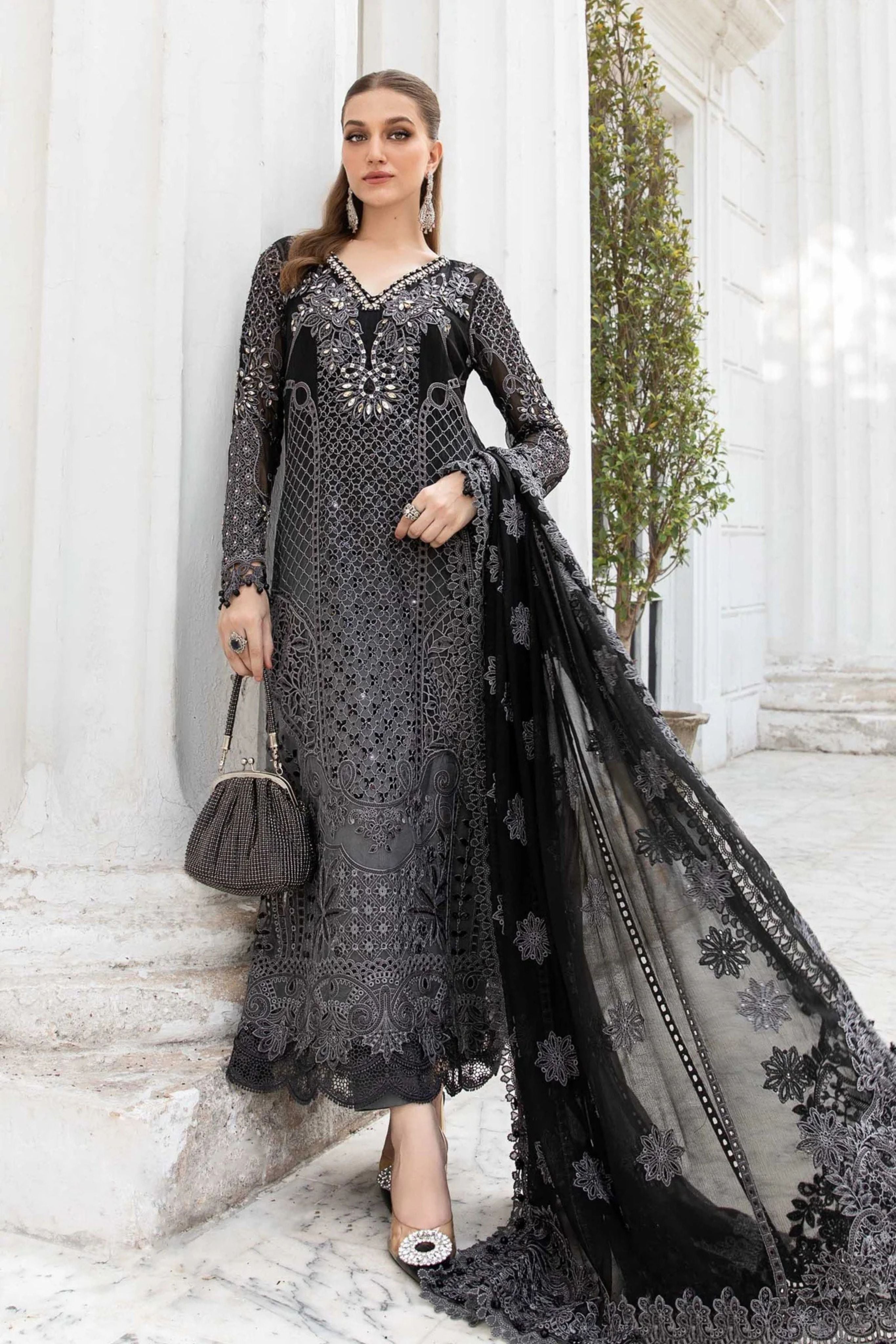 LUXURY CHIFFON ETHNIC PARTY WEAR COLLECTION | B-00989