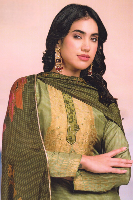 PAVTIRA SILK JACQUARD COLLECTION | NE-1007-D