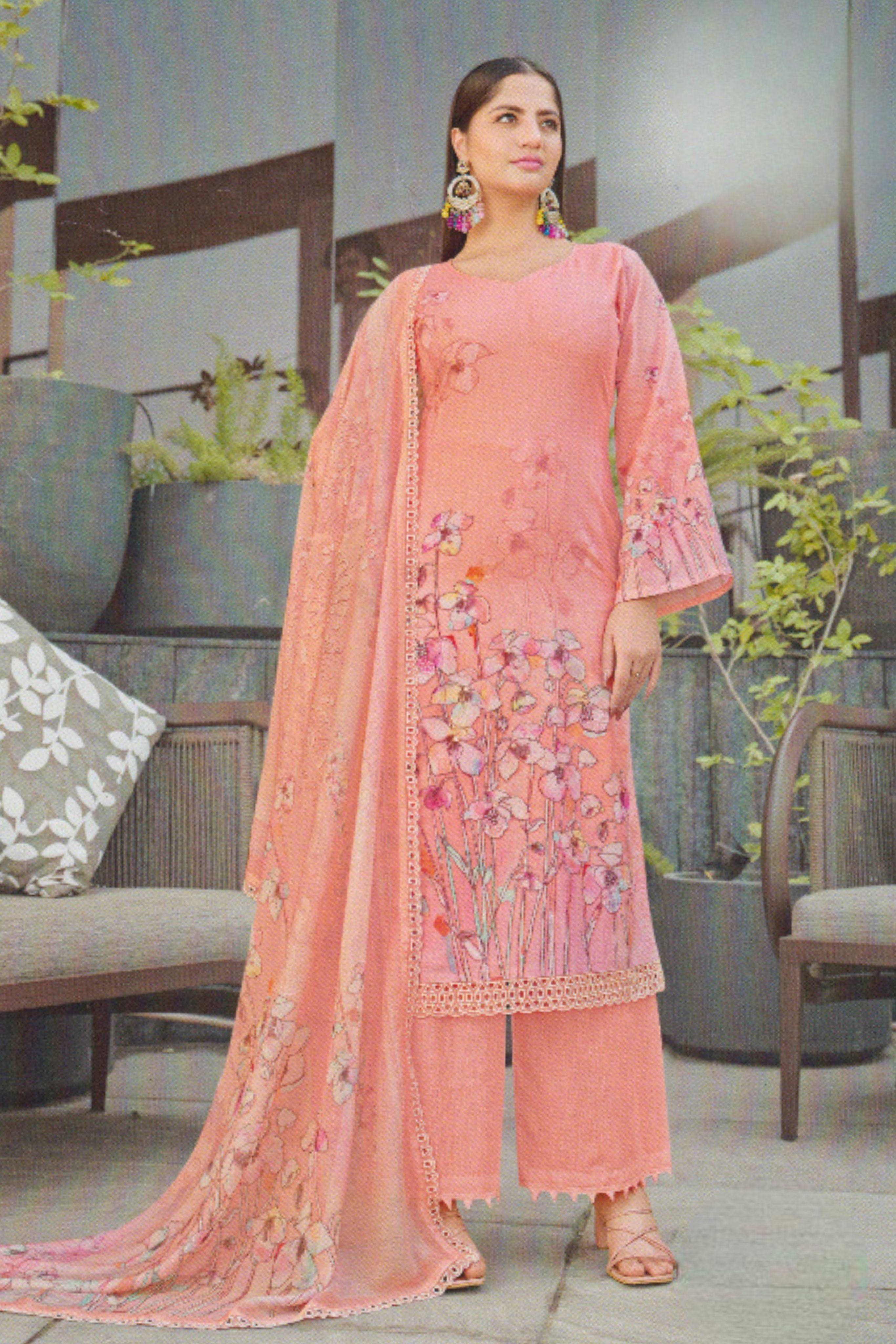 EMBROIDERED MAL MAL COTTON COLLECTION | 73246-D