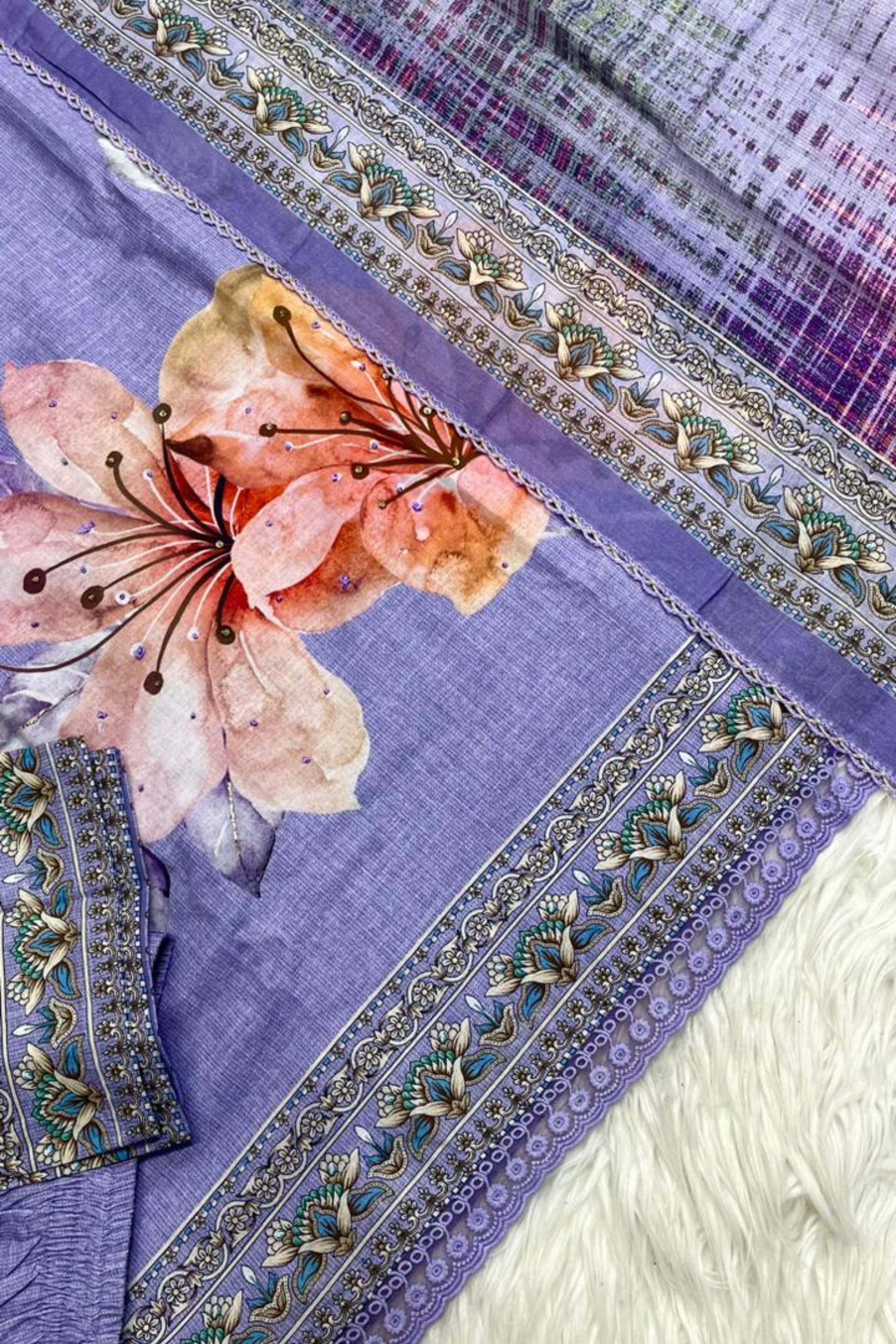 FLORAL COTTON STITCHED COLLECTION | 906