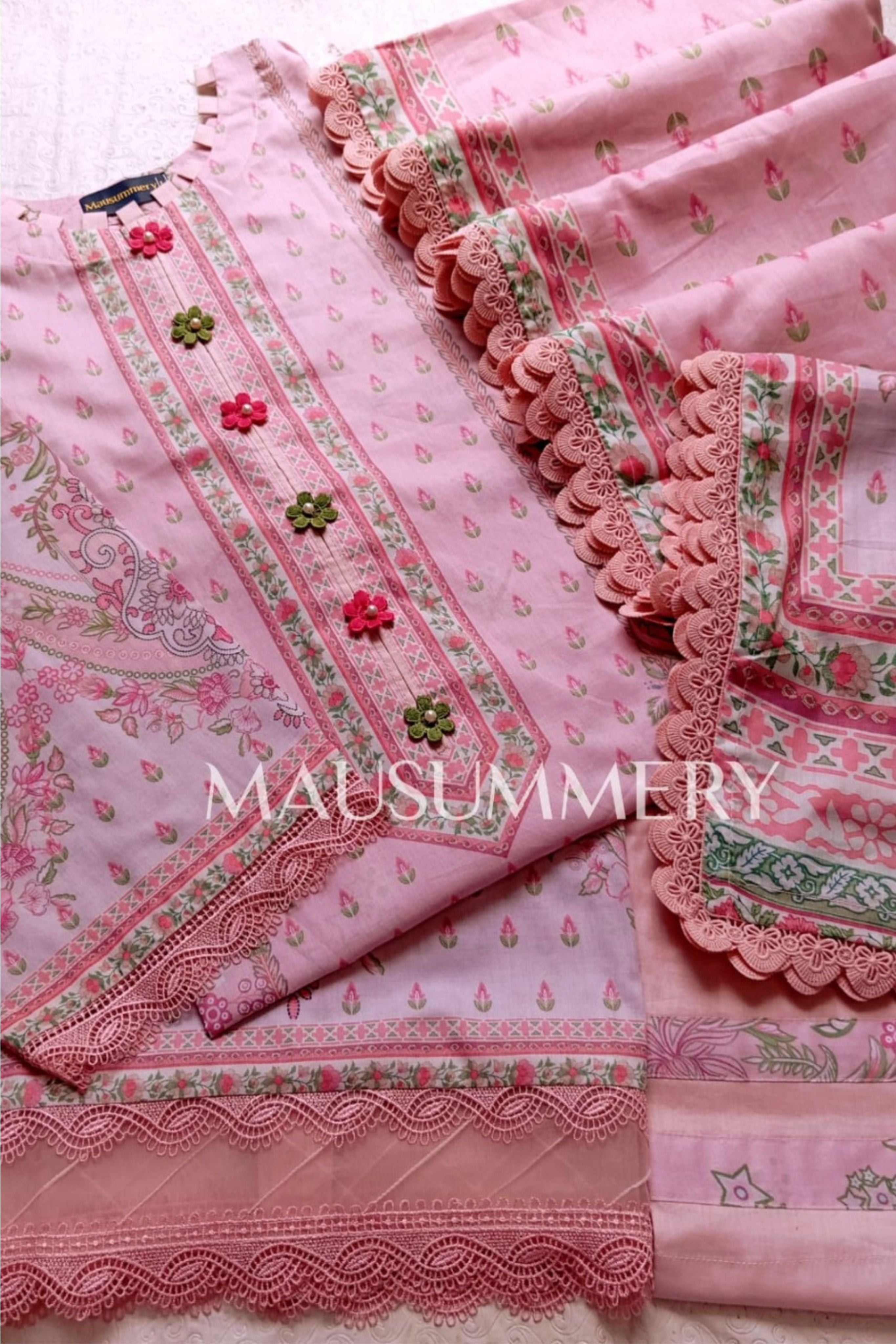 LUXURY 3 PIECE STITCHED LAWN DIGITAL PERFECTION