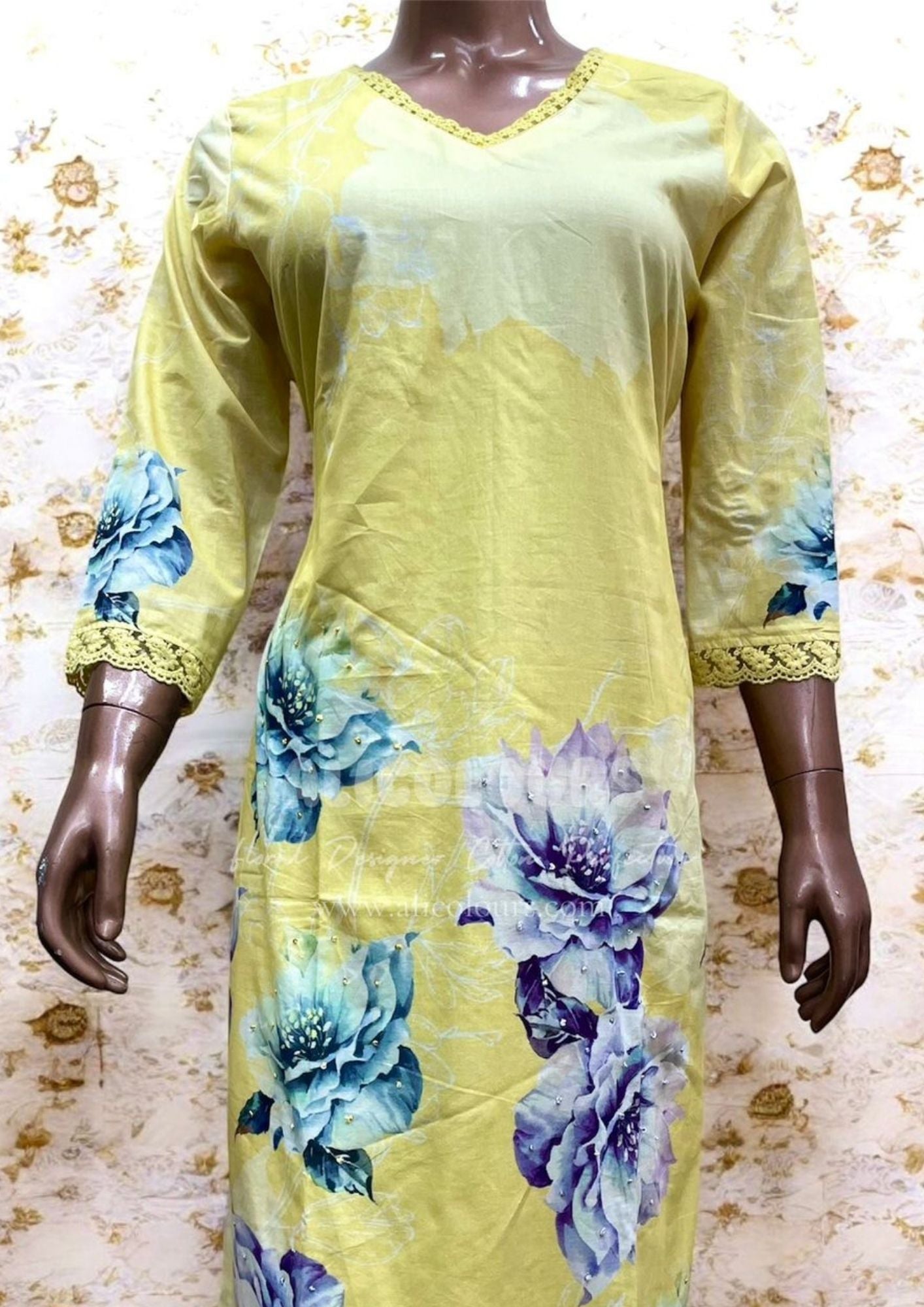 FLORAL COTTON STITCHED COLLECTION | 912