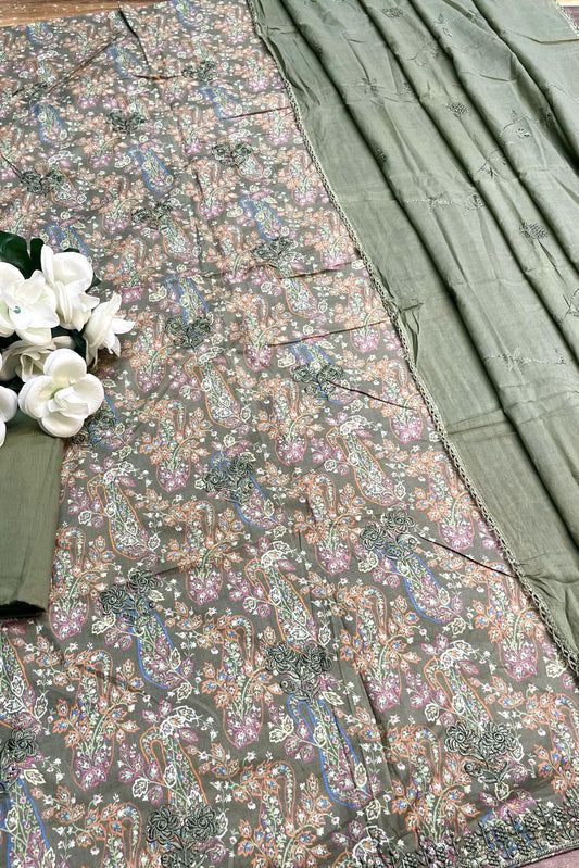 PURE COTTON EMBROIDERED PERFECTION